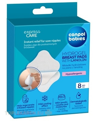 Canpol babies Hydrogélové prsné vankúšiky