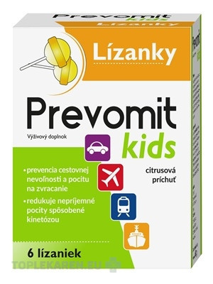 Prevomit kids Lízanky