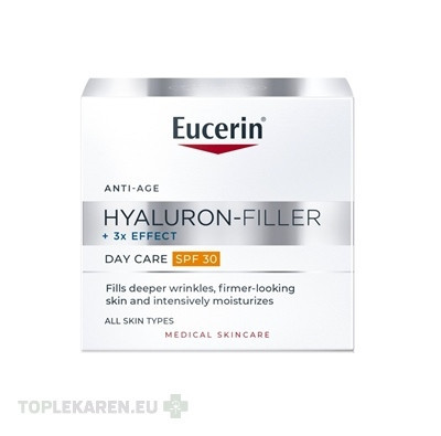 Eucerin HYALURON-FILLER+3xEFFECT Denný krém SPF30