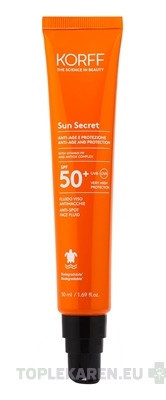 KORFF SUN SECRET PLEŤOVÝ FLUID SPF 50+