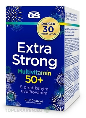 GS Extra Strong Multivitamín 50+, Darček