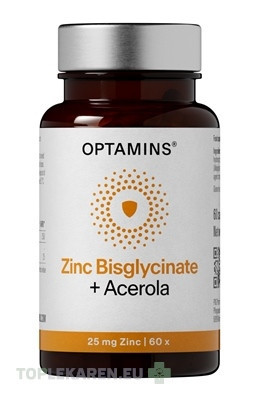 OPTAMINS Diglycinát zinočnatý + Acerola