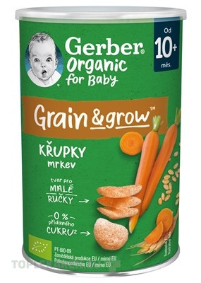 Gerber Organic CHRUMKY Pšenično-ovsené