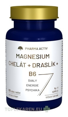Pharma Activ MAGNESIUM CHELÁT + DRASLÍK + B6
