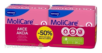 MoliCare Premium lady pad 2 kvapky DUOPACK