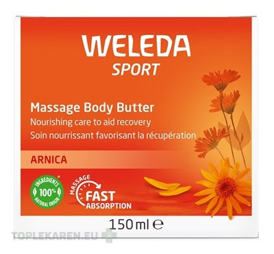 WELEDA SPORT Arnikové masážne telové maslo