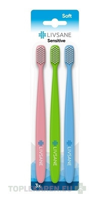 LIVSANE Zubná kefka Sensitive Soft