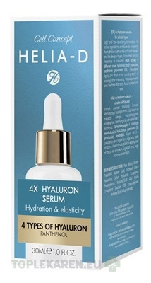 HELIA-D CELL CONCEPT 4x HYALURÓNOVÉ SÉRUM