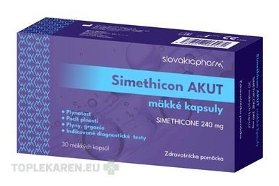 Slovakiapharm Simethicon AKUT 240 mg