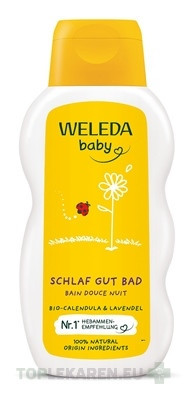 WELEDA baby Nechtíkový kúpeľ na dobrú noc