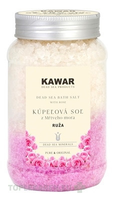 KAWAR SOĽ Z MŔTVEHO MORA S VÔŇOU RUŽE