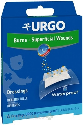 URGO Burns Waterproof Na popáleniny
