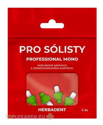 HERBADENT Professional MONO Doplnkové nadstavce
