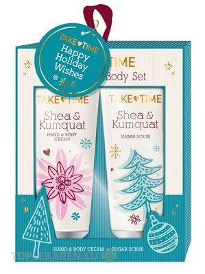 TAKE TIME Darčekový set Hand&Body Shea&Kumquat