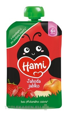 HAMI príkrm Jahoda jablko