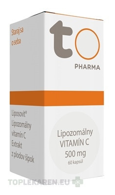 TOTO Lipozomálny VITAMÍN C 500 mg