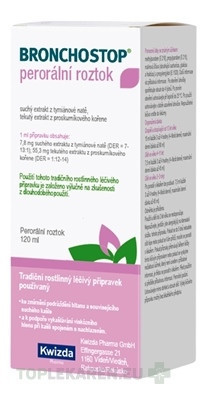 BRONCHOSTOP perorálny roztok