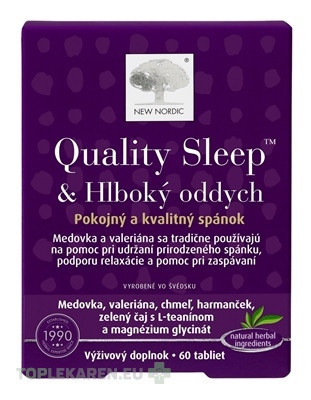 NEW NORDIC Quality Sleep & Hlboký oddych