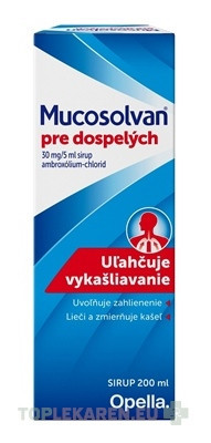 Mucosolvan pre dospelých