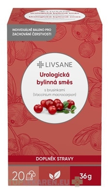 LIVSANE Urologická bylinná zmes