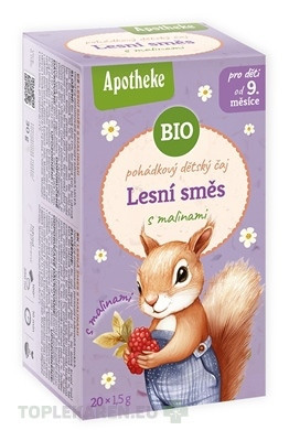 APOTHEKE ROZPRÁVKA Lesná zmes s malinami BIO