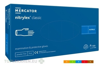 MERCATOR nitrylex classic Nitrilové rukavice