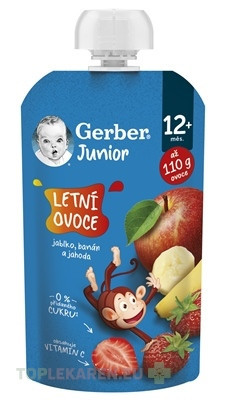 Gerber Junior Kapsička LETNÉ OVOCIE
