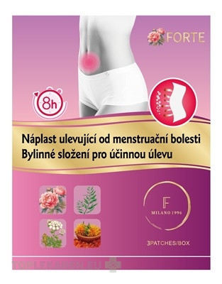 FORTE Náplasť uľavujúca od menštruačnej bolesti