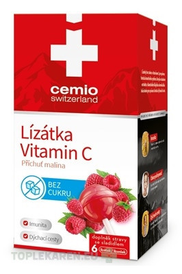 Cemio Lízanky Vitamín C