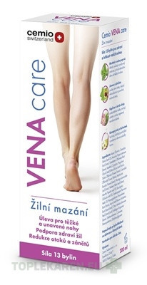 Cemio VENA care žilné mazanie
