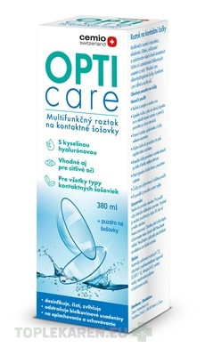 Cemio OPTIcare roztok na kontaktné šošovky