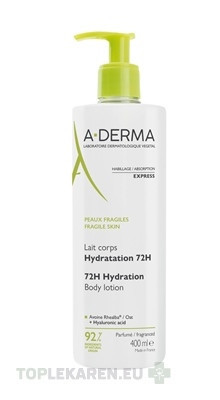 A-DERMA Telové mlieko 72H HYDRATÁCIA