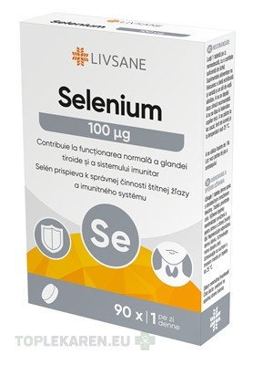 LIVSANE Selén 100 µg