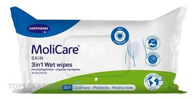 MoliCare SKIN Wet wipes 3v1
