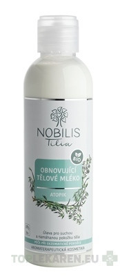 NOBILIS Tilia BIO Obnovujúce telové mlieko Atopik
