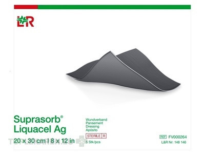 Suprasorb Liquacel Ag Krytie na rany