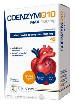 COENZYM Q10 Max 100 mg Da Vinci