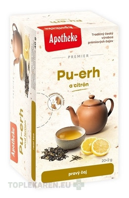 APOTHEKE PREMIER Pu-erh a citrón