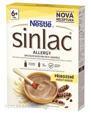 Nestlé Nemliečna kaša SINLAC Allergy