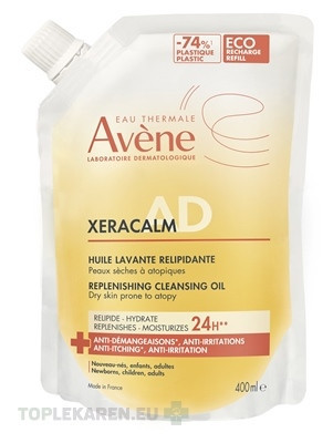 AVENE XeraCalm A.D Relipidačný umývací olej
