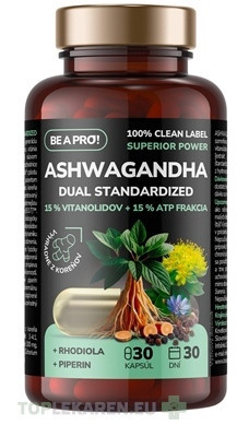 BE A PRO! ASHWAGANDHA Dual Standardized