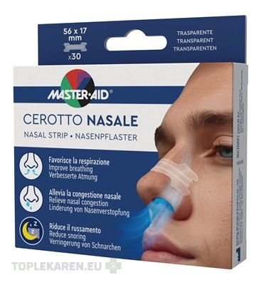 MASTER AID CEROTTO NASALE Nosové náplasti