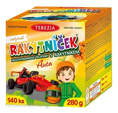 TEREZIA RAKYTNÍČEK multivitamínové želatínky Auta