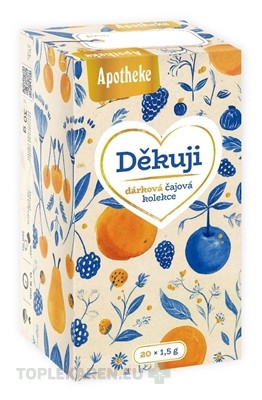 APOTHEKE Ďakujem - darčeková čajová kolekcia