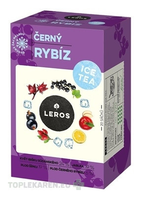 LEROS ICE TEA ČIERNA RÍBEZĽA