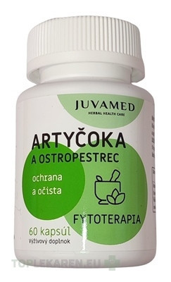 JUVAMED ARTYČOKA a OSTROPESTREC