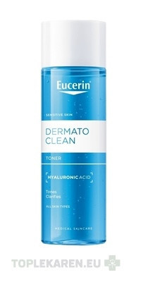 Eucerin DermatoCLEAN HYALURON TONER Čistiaca voda