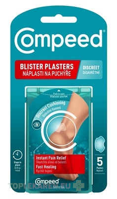 Compeed NÁPLASŤ na pľuzgiere DISCREET