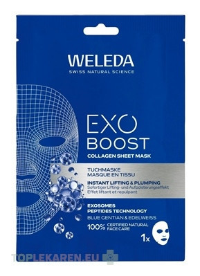 WELEDA EXO BOOST Kolagénová maska