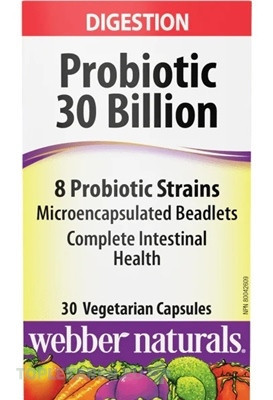 Webber Naturals Probiotic 30 miliárd